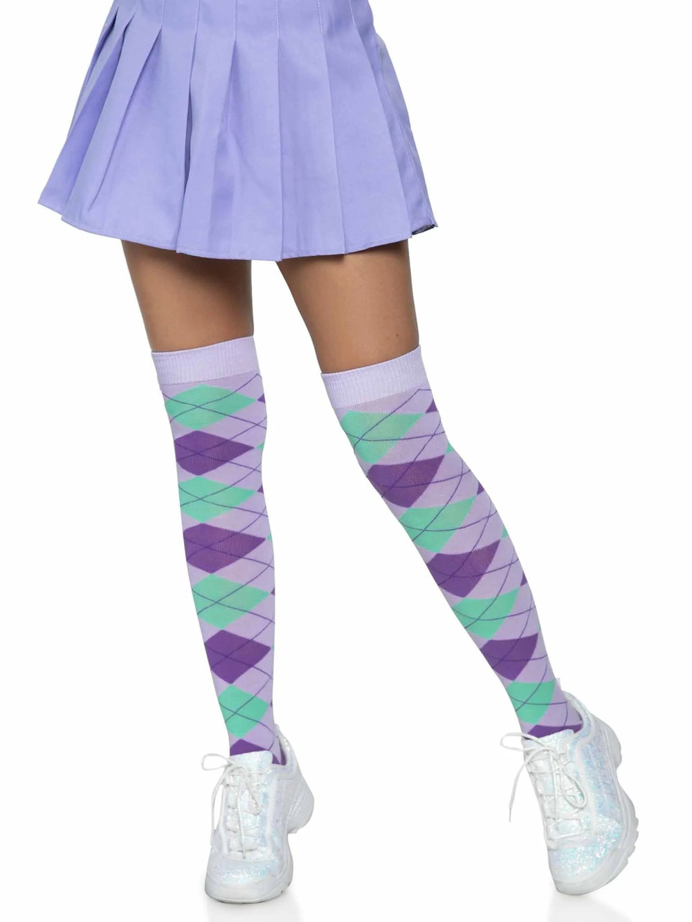 Leg Avenue - Madeline Argyle Socks - LAVENDER